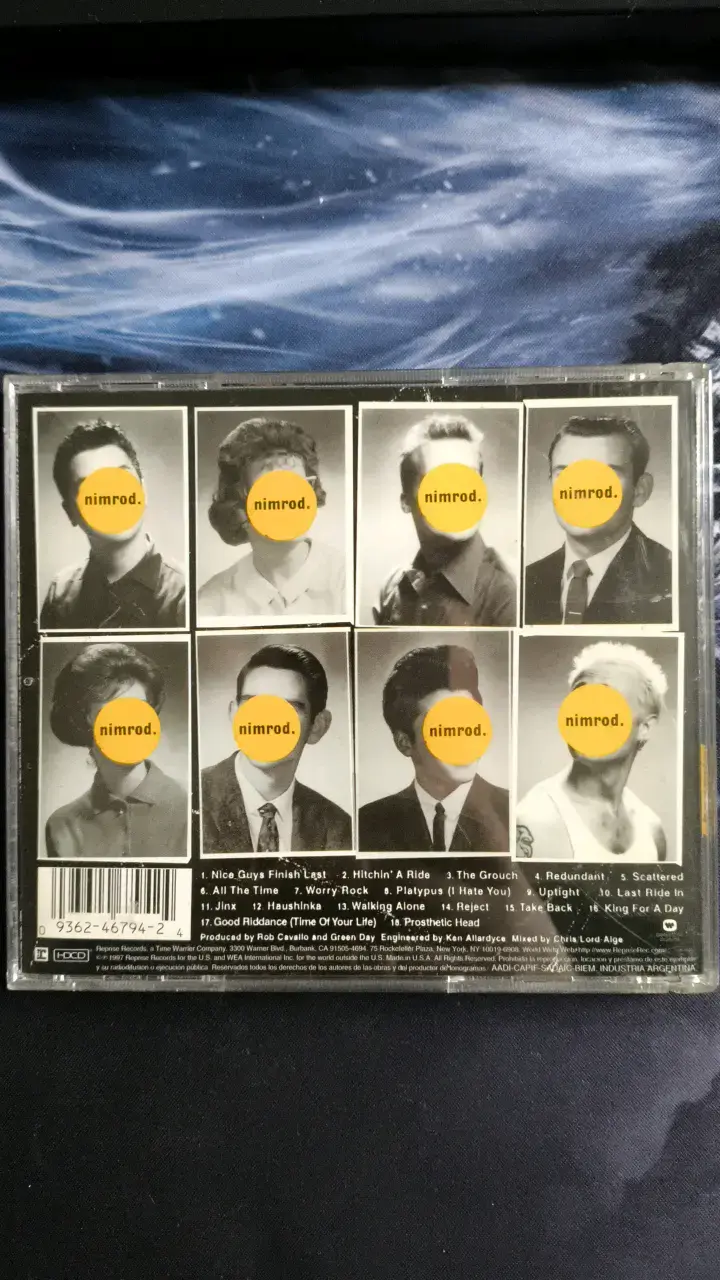 CD Green Day Nimrod edición original - 4