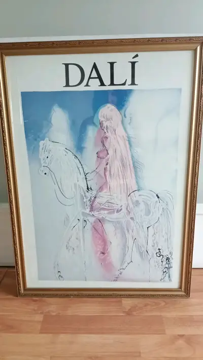 Cuadro enmarcado de Salvador Dalí - miniatura 1