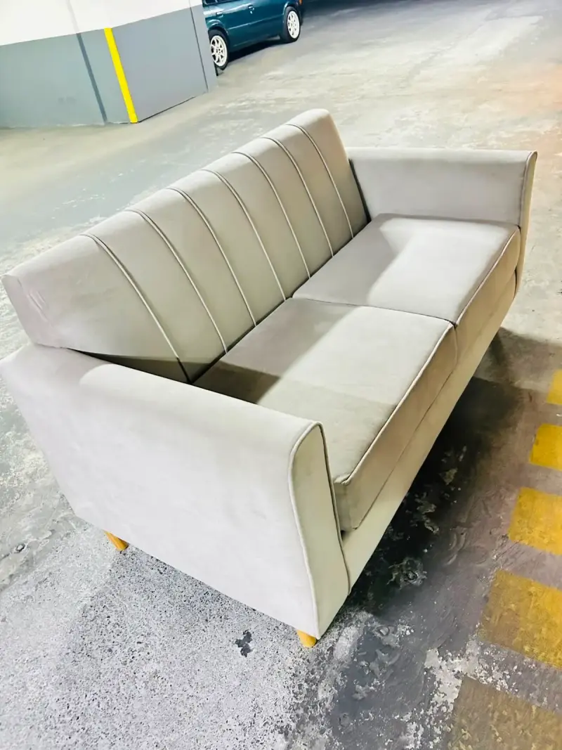 Sillon Sofa 2 Cuerpos Vintage Escandinavo - 1