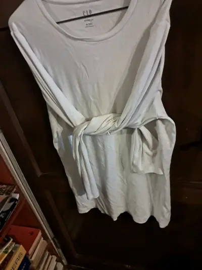 Polera blanca GAP XL para hombre - miniatura 1