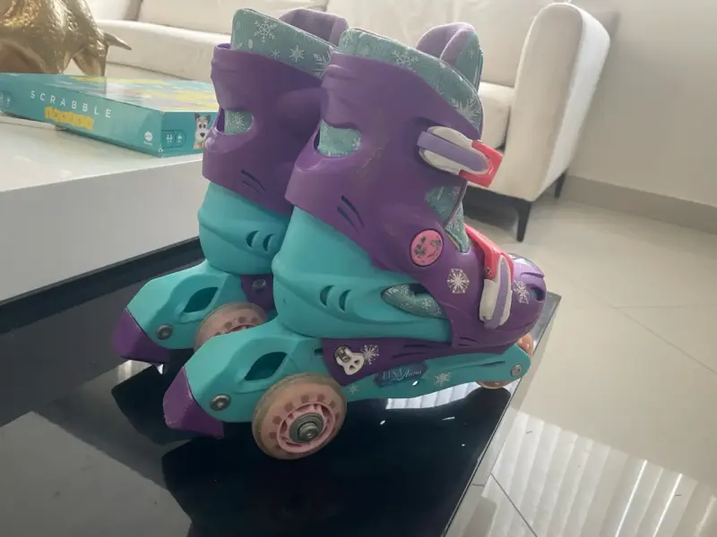 Patines ajustables Frozen Disney para niñas - 2