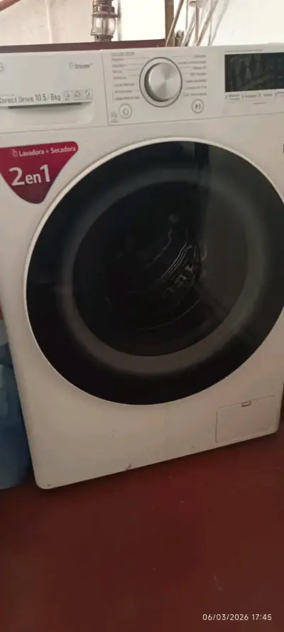 Lavadora Secadora LG 2 en 1 10.5/6kg - miniatura 1