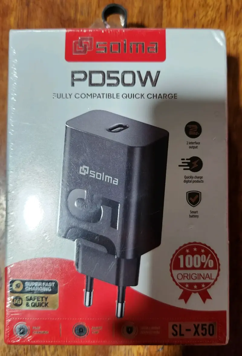 Cargador rápido Solma PD50W - 2