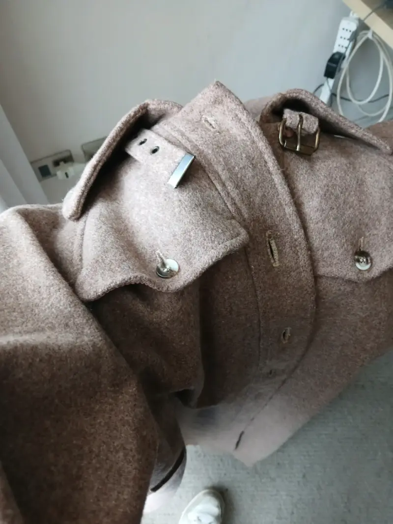 Trench vintage de inspiración militar M/L - 5