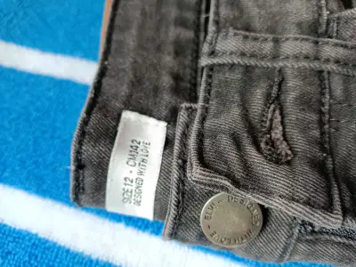 Jeans niña talla 12 - miniatura 2