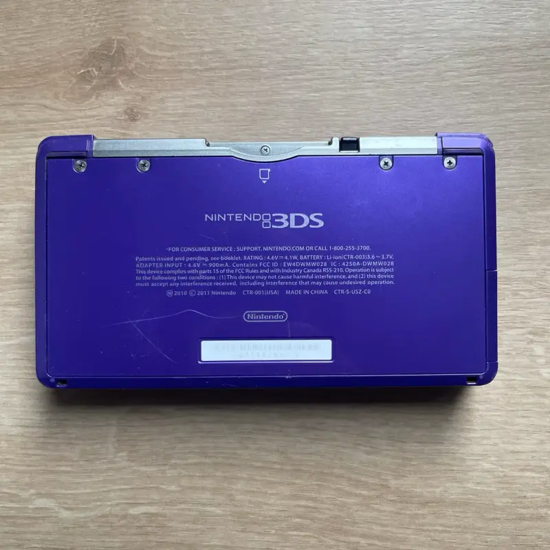 Consola portátil Nintendo 3DS morada 64gb - 3