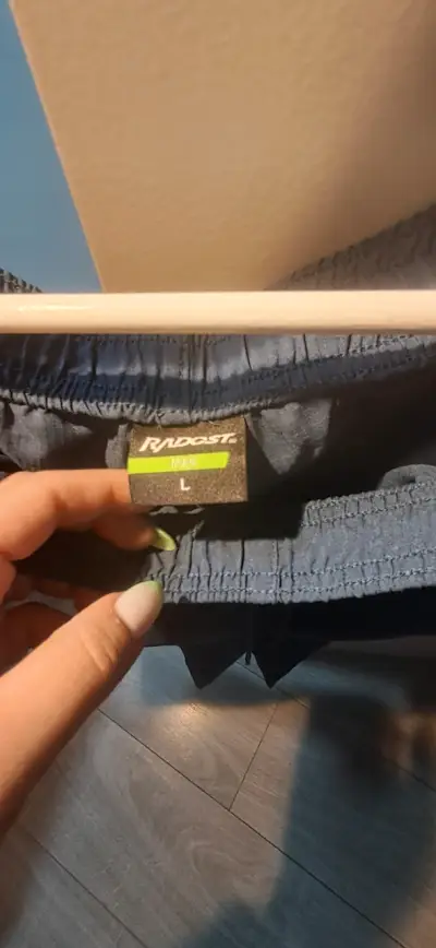 Shorts deportivos azules para hombre - miniatura 2