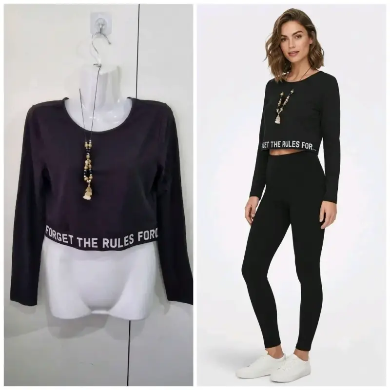 Crop H&M talla M - 3