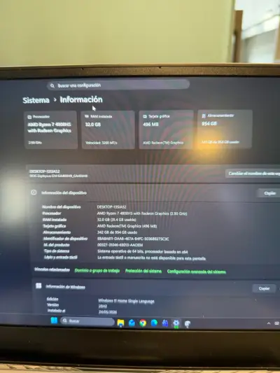 Laptop ASUS Ryzen 5 con NVIDIA GeForce GTX - miniatura 5