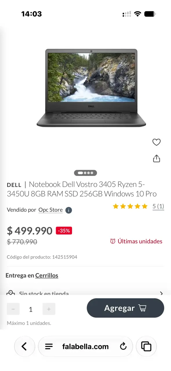 Laptop Dell en buen estado - 4