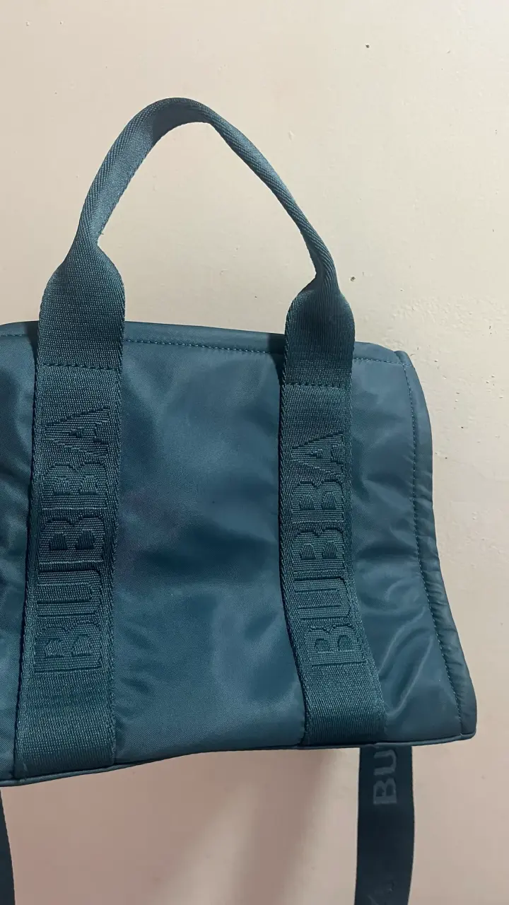 Bolso Bubba mini tote azul con colgante - 3