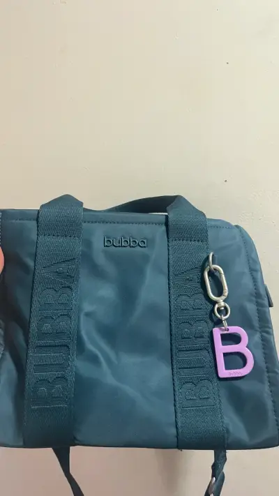 Bolso Bubba mini tote azul con colgante - miniatura 4