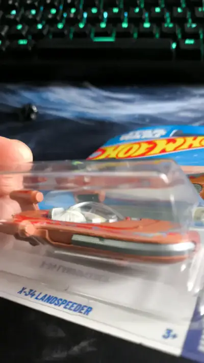 Hot Wheels Star Wars Landspeeder - miniatura 2
