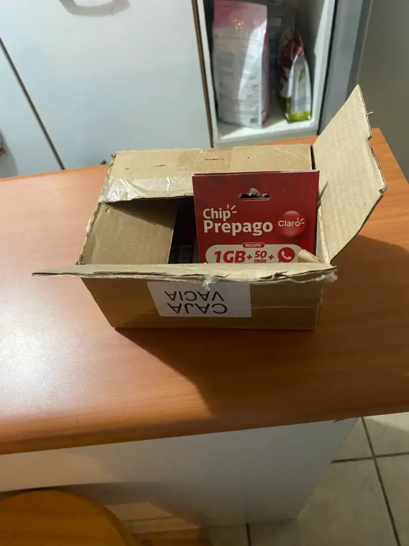 Chip prepago Claro 1GB + 50 min - 2