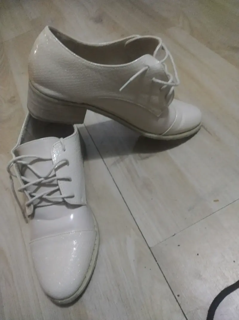 Zapatos de baile flamenco blancos - 2