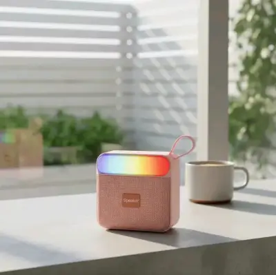 Altavoz Bluetooth Portátil BS-06i Luces RGB Sonido - miniatura 6
