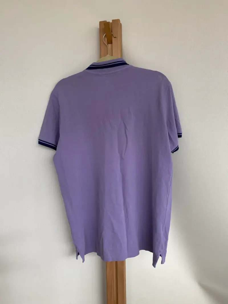Polera morada American Eagle slim fit - 2