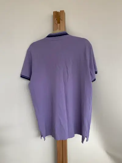 Polera morada American Eagle slim fit - miniatura 2
