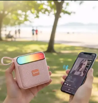 Altavoz Bluetooth Portátil BS-06i Luces RGB Sonido - miniatura 5