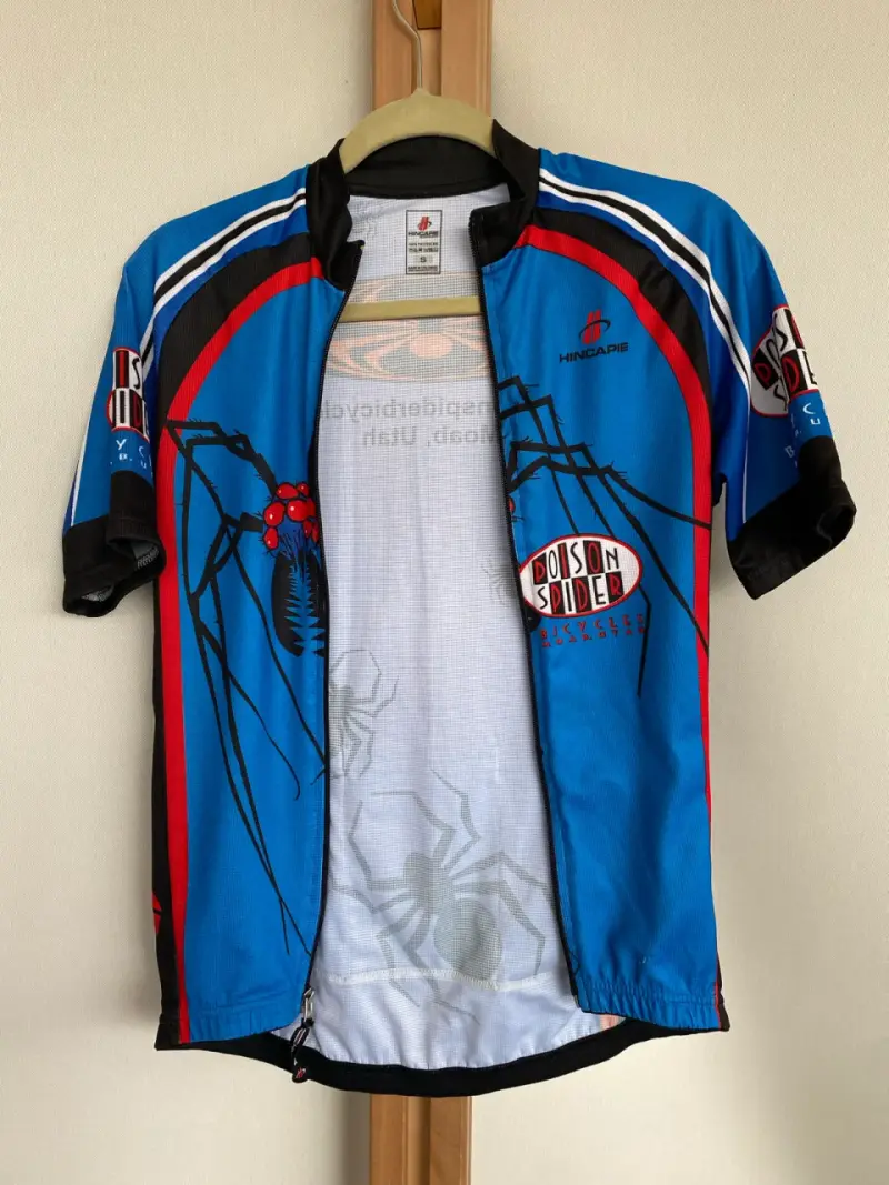 Polera de ciclismo Hincapie azul con diseño - 2