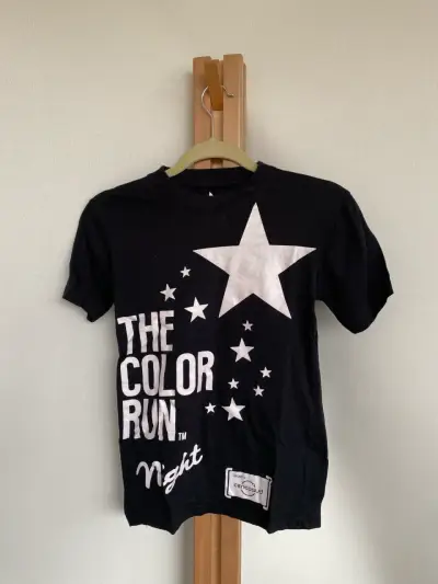 Polera negra The Color Run Night - miniatura 1