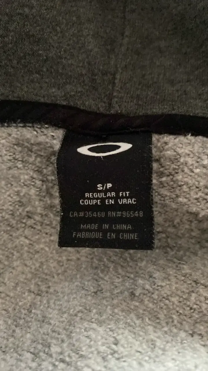 Polerón con capucha gris Oakley - 5