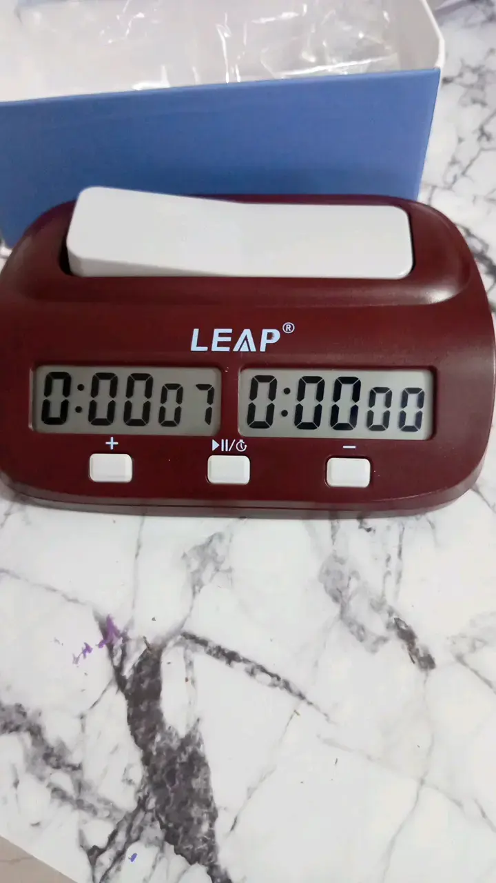 Reloj digital de ajedrez LEAP PQ9907S - 4