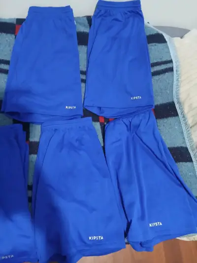 Shorts deportivos Kipsta azul - miniatura 1