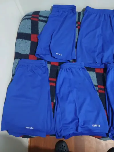 Shorts deportivos Kipsta azul - miniatura 4