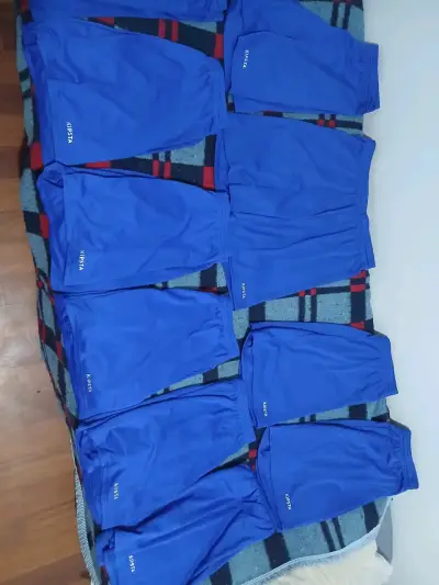 Shorts deportivos Kipsta azul - miniatura 5