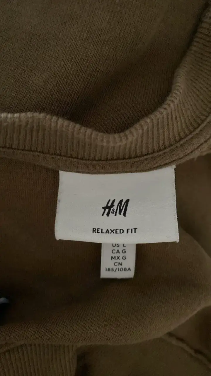 Polerón marrón con estampado 'PAUSE' de H&M - 3