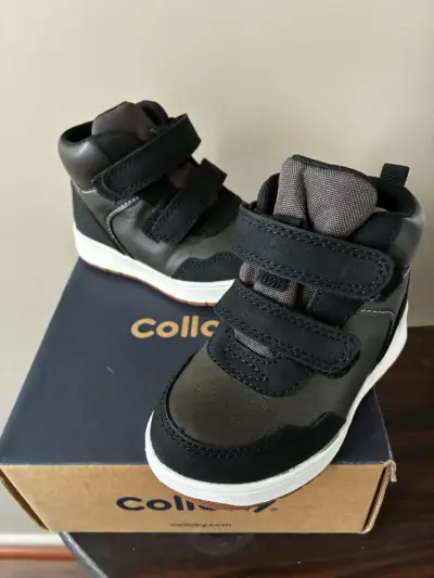 Zapatillas altas para niños Colloky negras Talla23 - miniatura 1