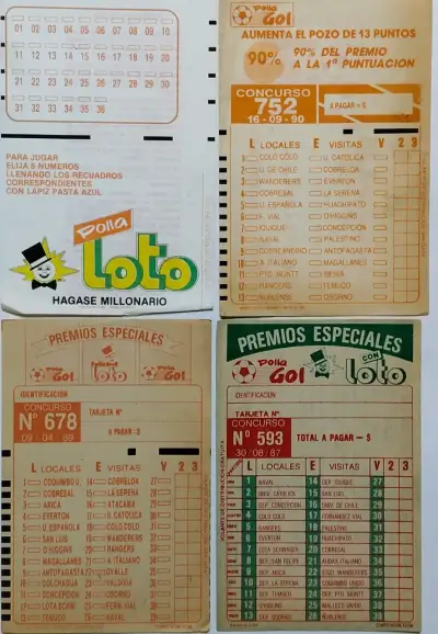 Tarjetas antiguas de Polla Gol y Loto - miniatura 3