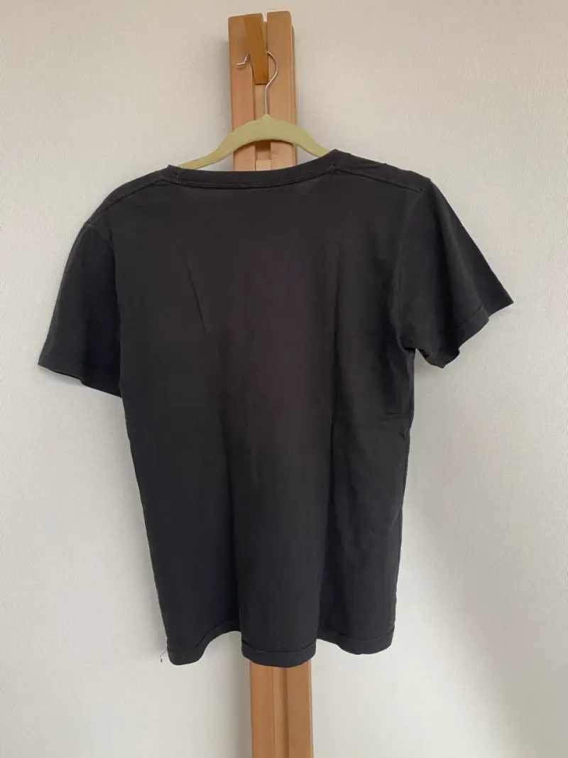 Polera negra Quiksilver unisex - 2