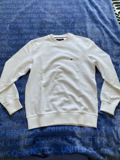 Polerón blanco Tommy Hilfiger para hombre - miniatura 4