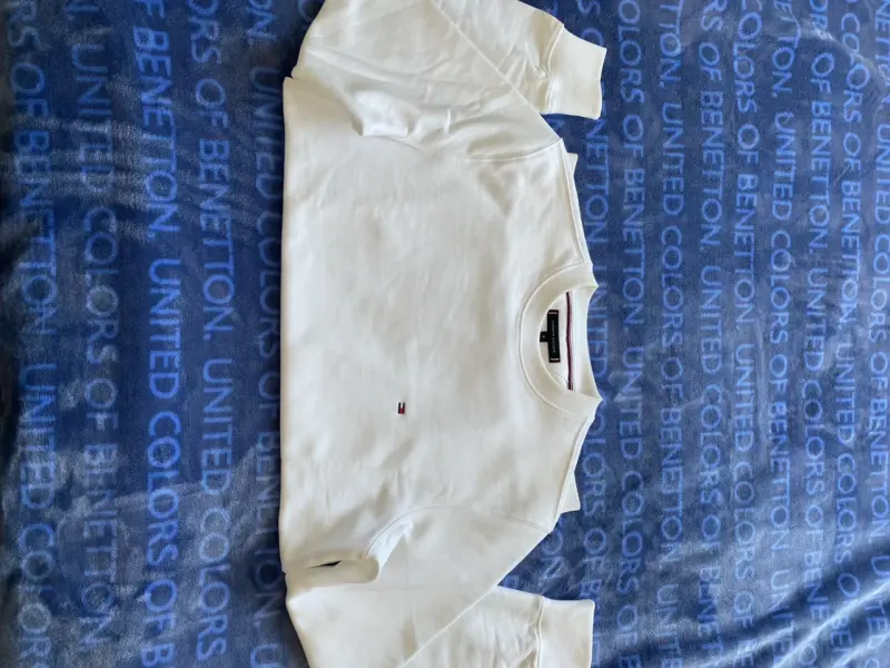 Polerón blanco Tommy Hilfiger para hombre - 5