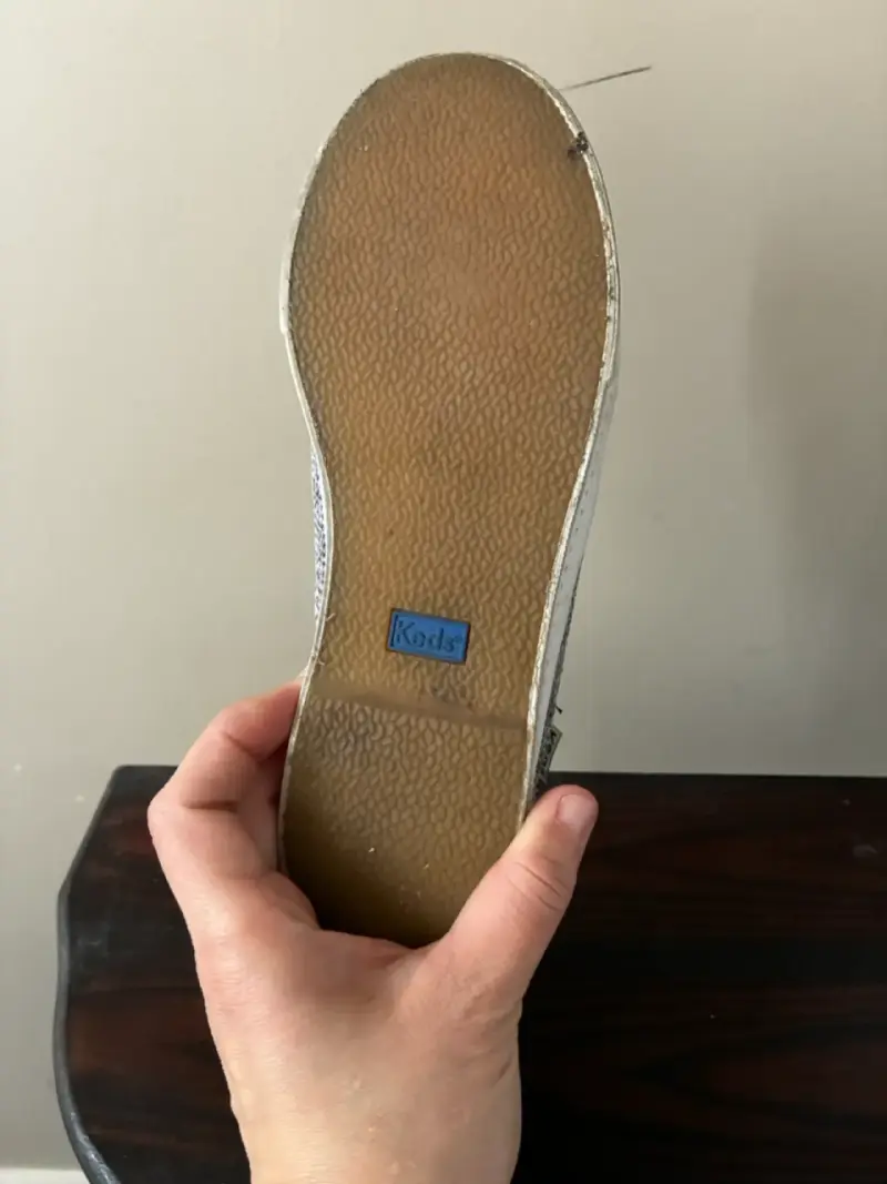 Zapatillas Keds grises de tela casuales - 2