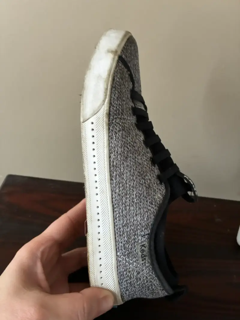 Zapatillas Keds grises de tela casuales - 4