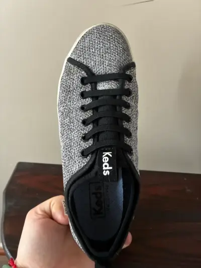 Zapatillas Keds grises de tela casuales - miniatura 5