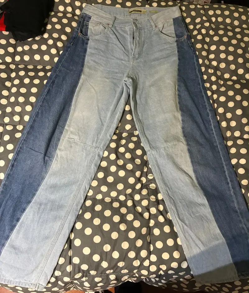 Jeans bicolor baggy Americanino - 1