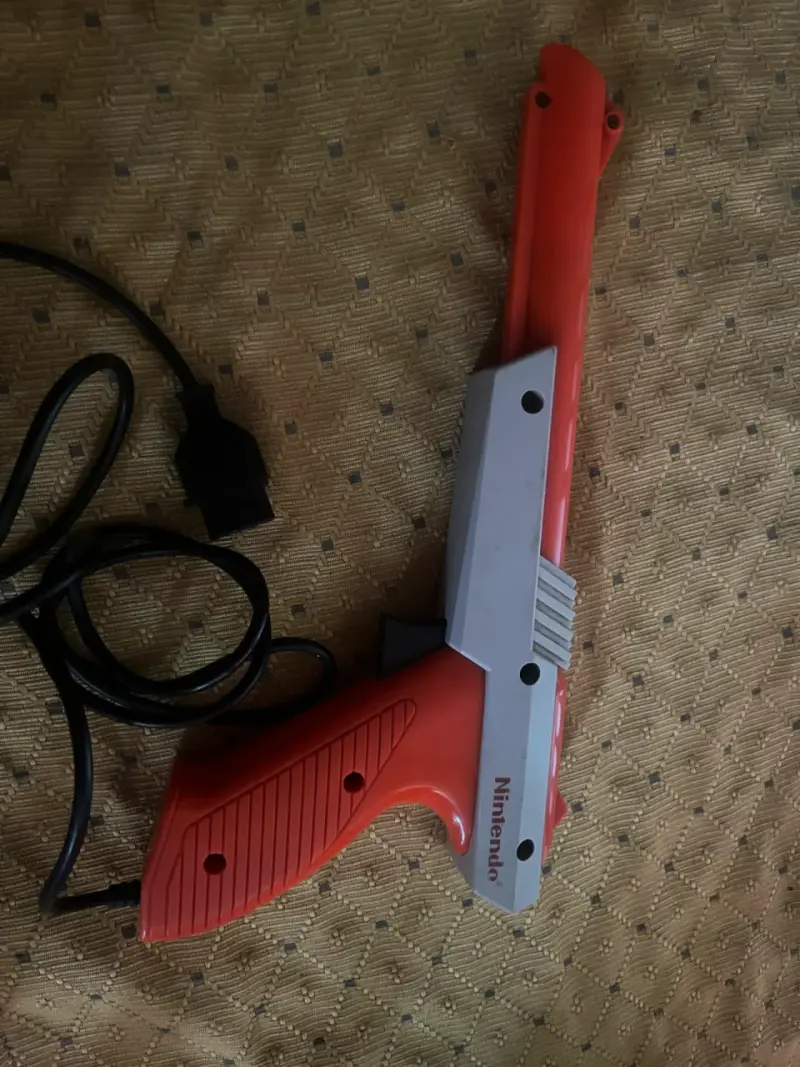 Pistola Zapper Nintendo NES clásica