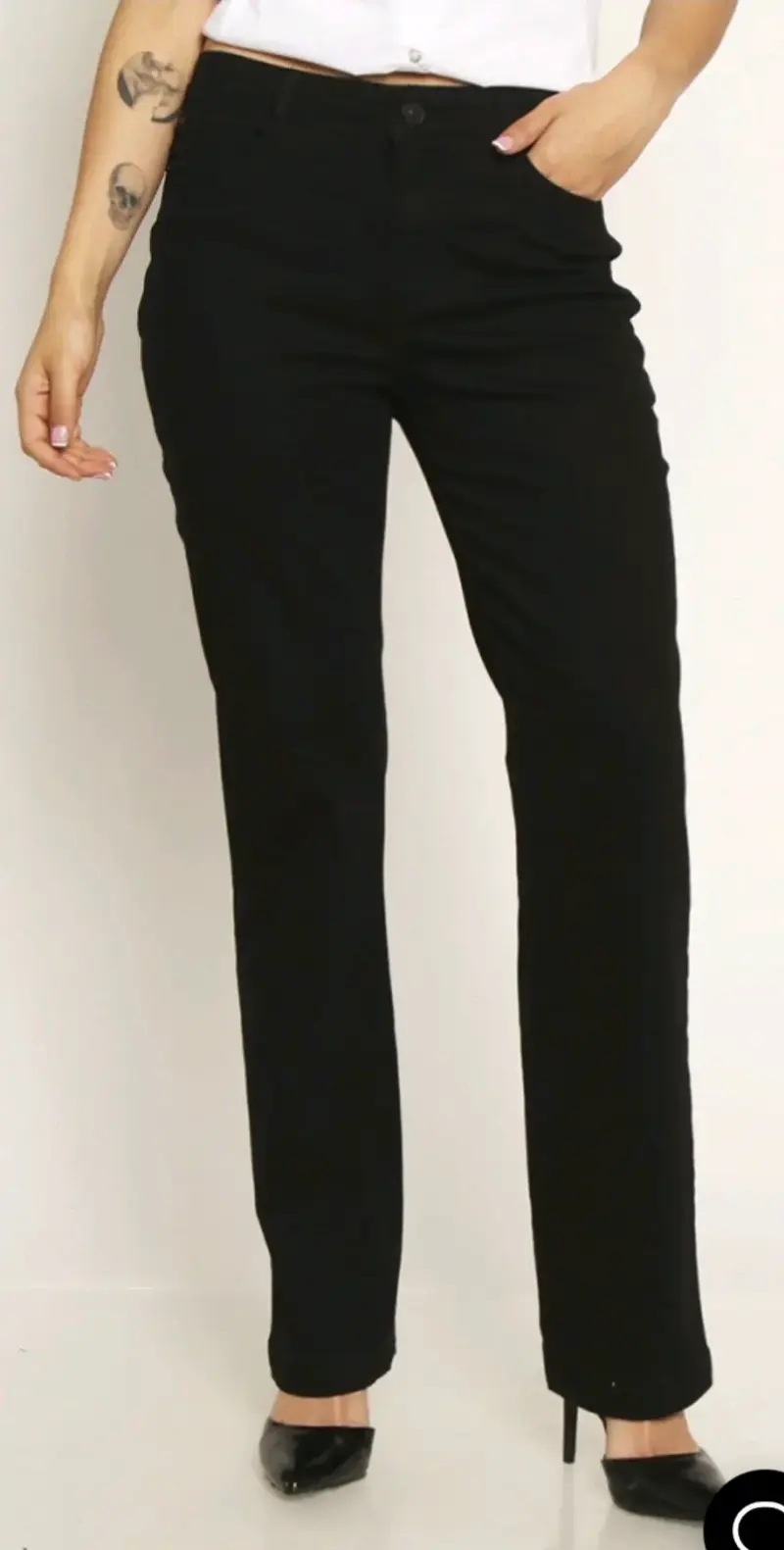 Pantalón nuevo Wados negros de vestir para mujer - 2