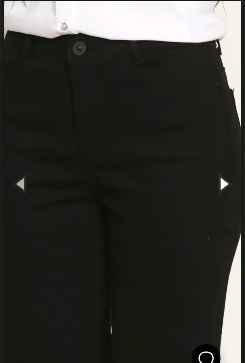 Pantalón nuevo Wados negros de vestir para mujer - 3