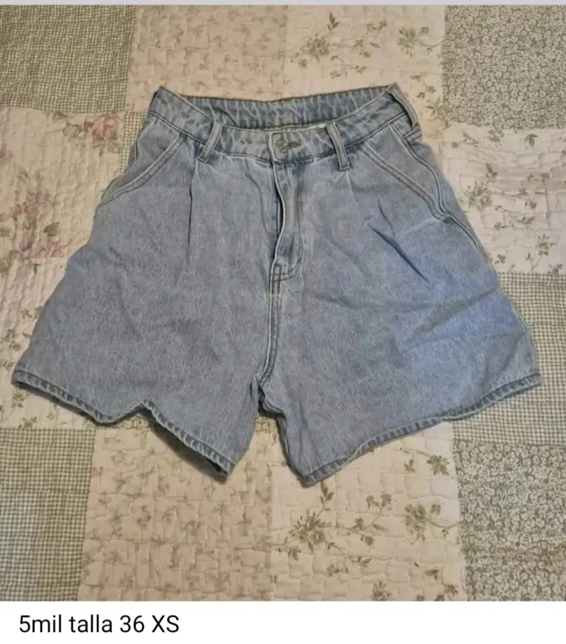 Shorts de mezclilla talla 36 XS