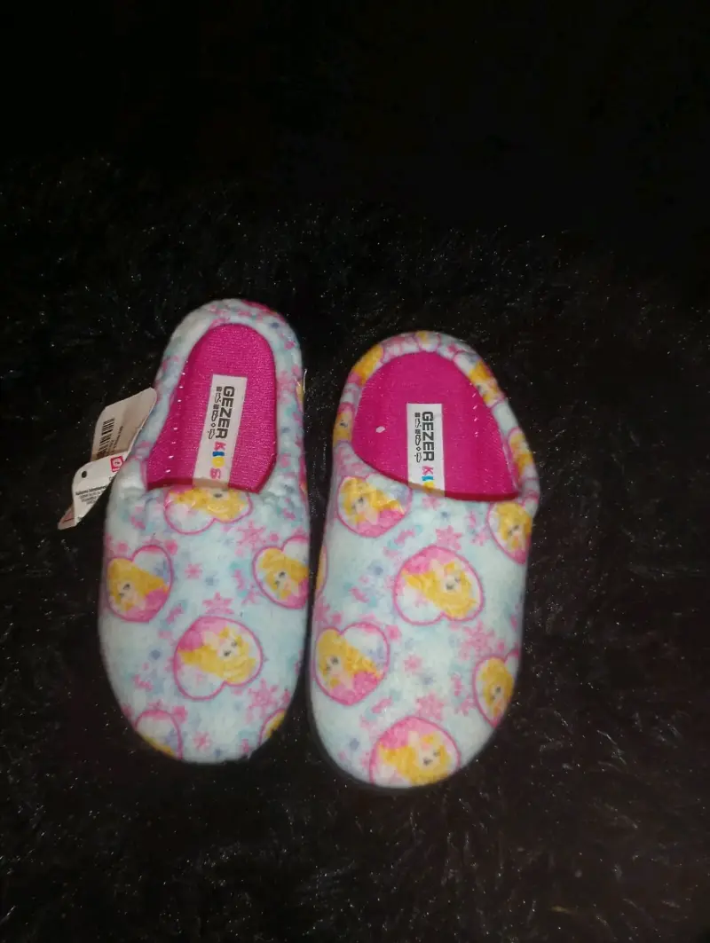 Pantuflas infantiles Gezer con diseño de princesa - 1