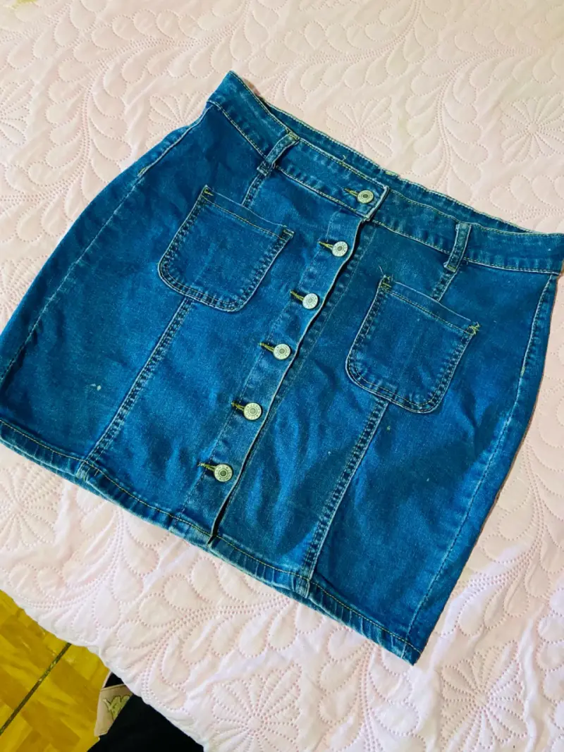 Pantalones de cuero marrón para mujer - 3