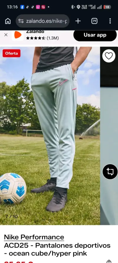 Pantalon deportiva  Nike para hombre - miniatura 2