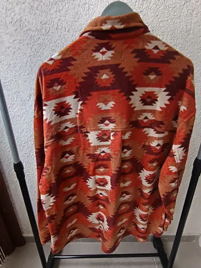 Camisa de franela estampada tribal LIV - miniatura 3