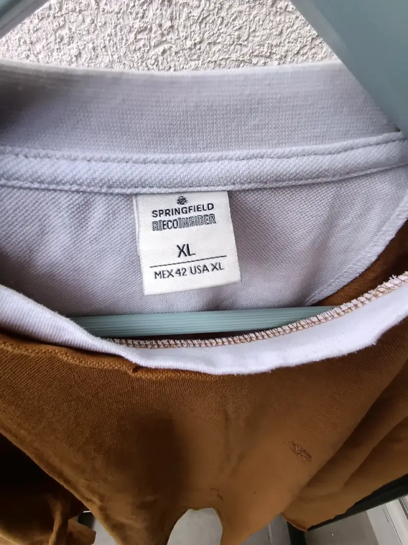 Polerón marrón de algodón para hombre - 2