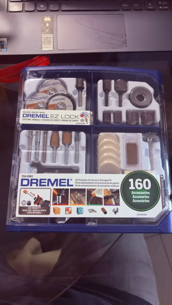 Grabador eléctrico Dremel + Accesorios - 4